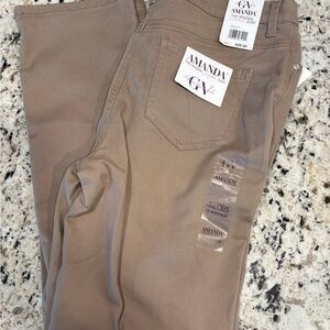 Gloria Vanderbilt Hazelnut Slimming Jeans